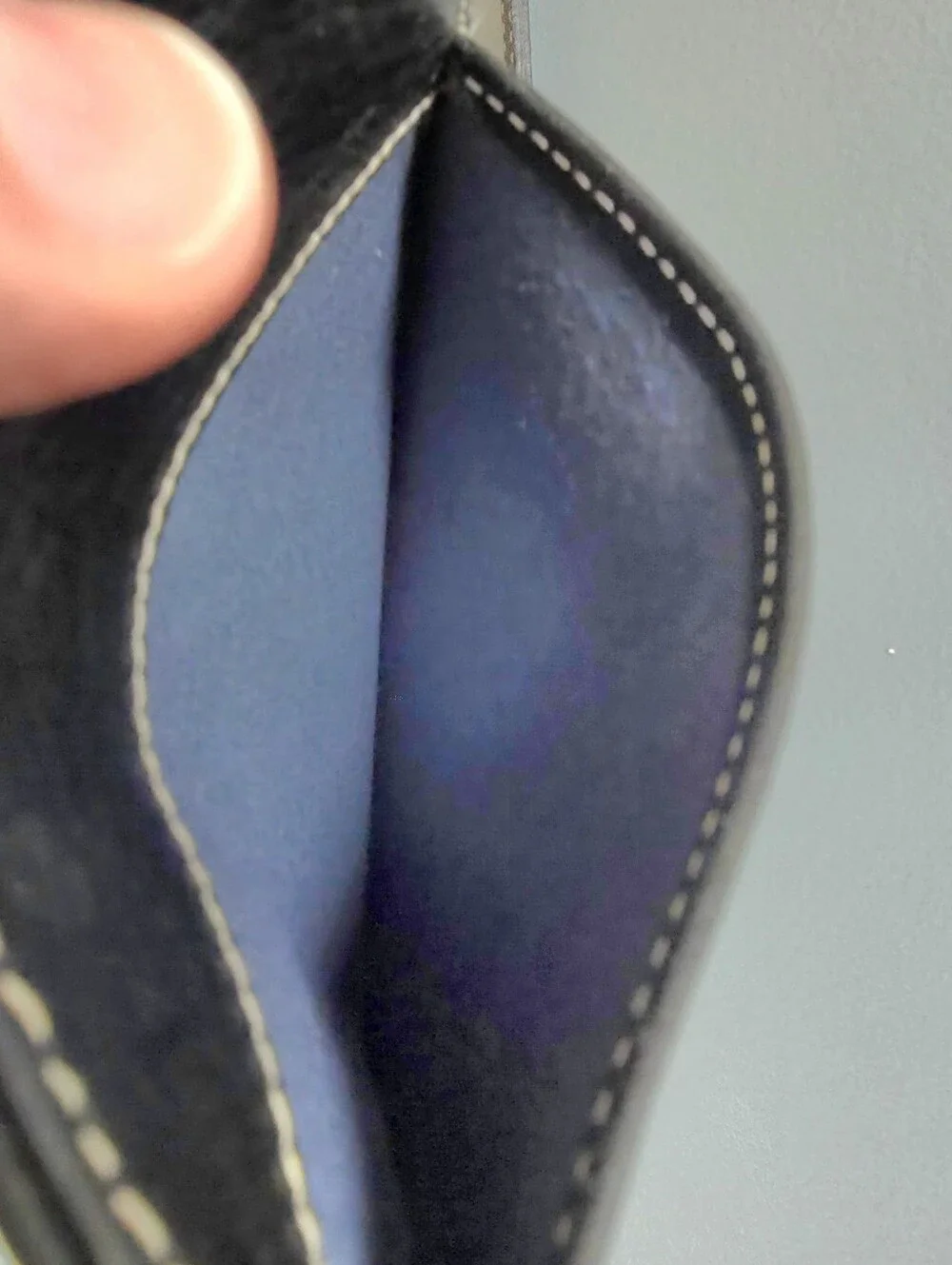 Dooney & Bourke Black Pebbled Leather Crossbody Pouch Bag